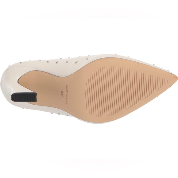 NEW Nine West Trial Women's Rhinestone Dress Pumps White size 7 - Picture 7 of 14